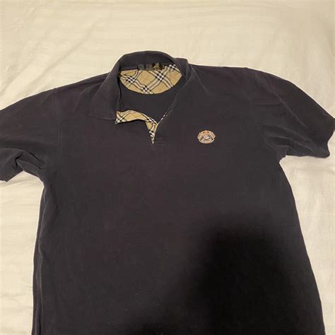 authentic Burberry polo shirt
